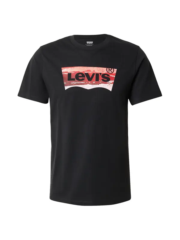 LEVI'S ® LEVI'S ® Majica 'Classic Graphic Tee'  slonovina / svetlo oranžna / živo rdeča / črna