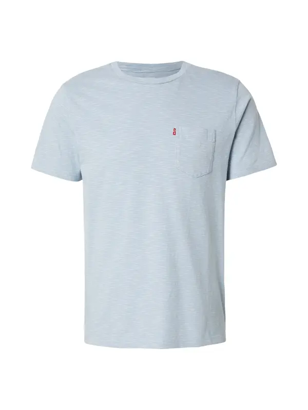 LEVI'S ® LEVI'S ® Majica 'CLASSIC POCKET'  svetlo modra / off-bela