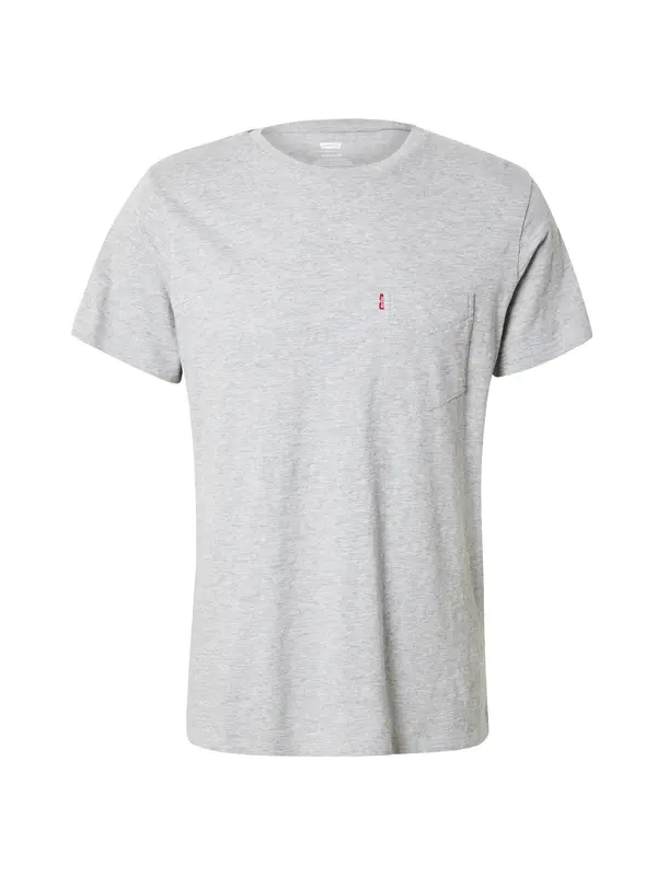 LEVI'S ® LEVI'S ® Majica 'Classic Pocket Tee'  svetlo siva