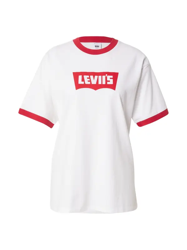 LEVI'S ® LEVI'S ® Majica 'Classic'  rdeča / bela