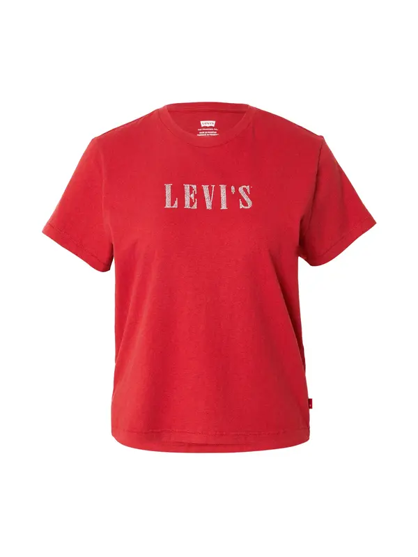 LEVI'S ® LEVI'S ® Majica 'Classic'  rdeča / transparentna