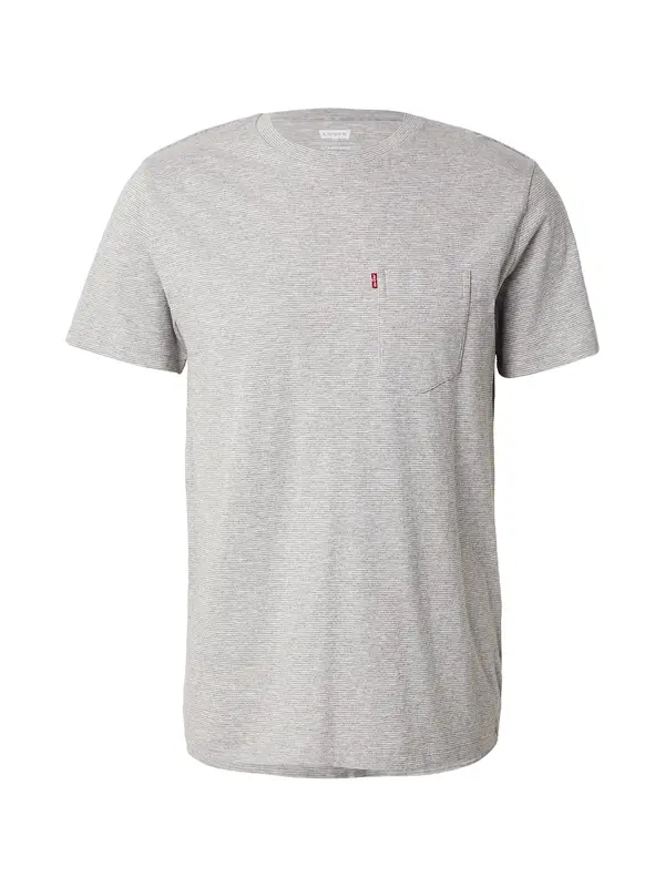 LEVI'S ® LEVI'S ® Majica 'Classic'  temno siva / bela
