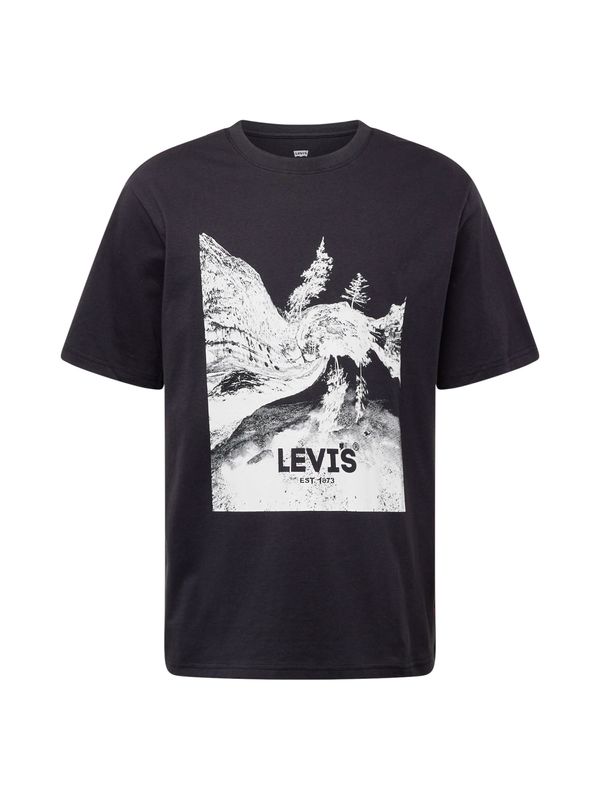 LEVI'S ® LEVI'S ® Majica  črna / bela