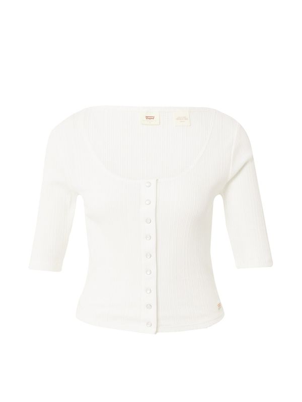 LEVI'S ® LEVI'S ® Majica 'Dry Goods Pointelle Top'  bela