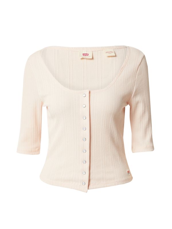 LEVI'S ® LEVI'S ® Majica 'Dry Goods Pointelle Top'  pastelno roza