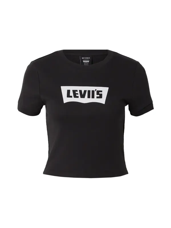 LEVI'S ® LEVI'S ® Majica 'Essential'  črna / bela