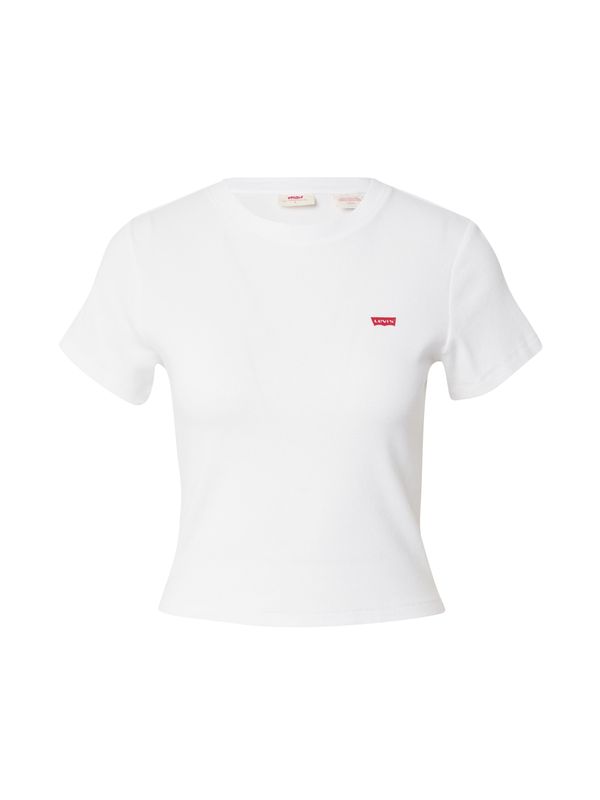 LEVI'S ® LEVI'S ® Majica 'Essential Sporty Tee'  rdeča / bela