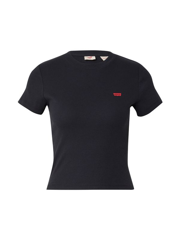 LEVI'S ® LEVI'S ® Majica 'Essential Sporty Tee'  rdeča / črna