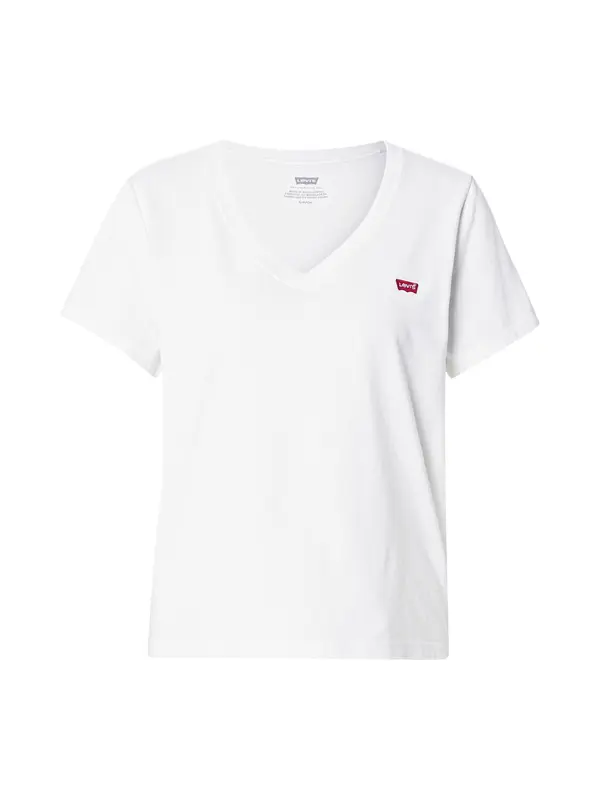 LEVI'S ® LEVI'S ® Majica 'Favorite Cotton V-Neck Tee'  bela