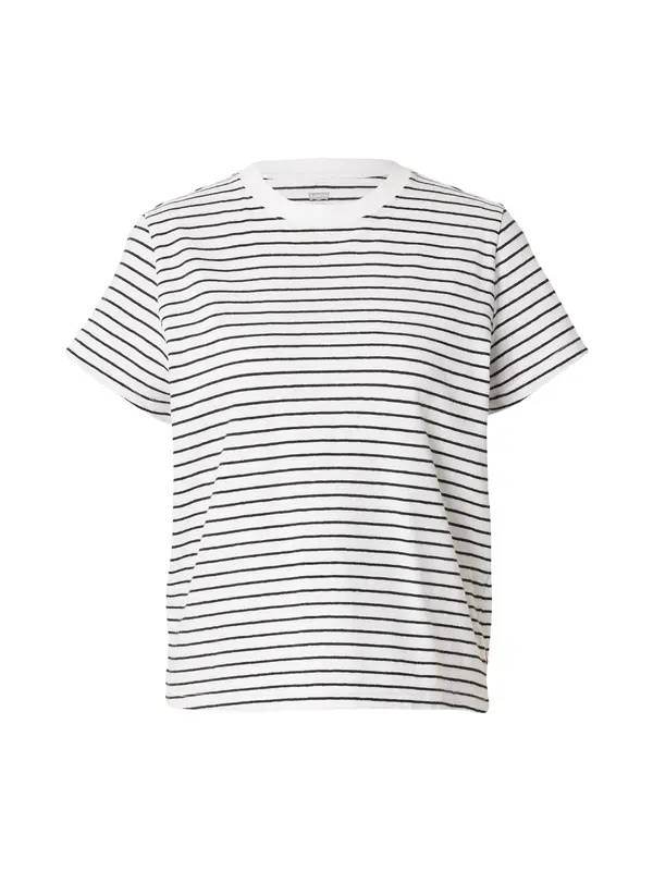 LEVI'S ® LEVI'S ® Majica 'Favorite Slub Tee'  črna / bela