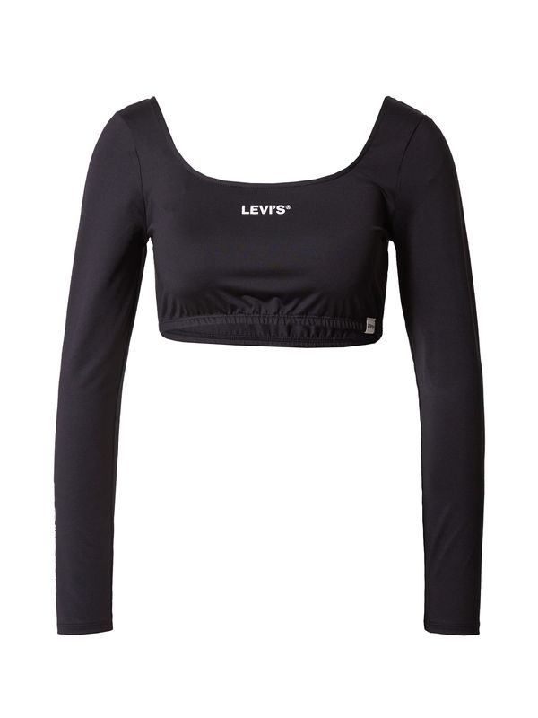 LEVI'S ® LEVI'S ® Majica 'Graphic Ballet Top'  črna / bela