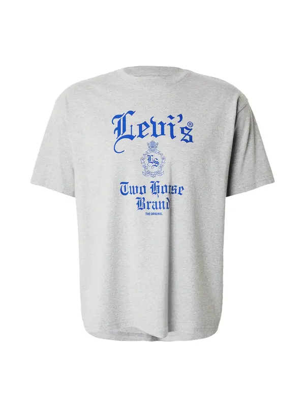LEVI'S ® LEVI'S ® Majica 'Graphic Boxy Tee'  modra / pegasto siva