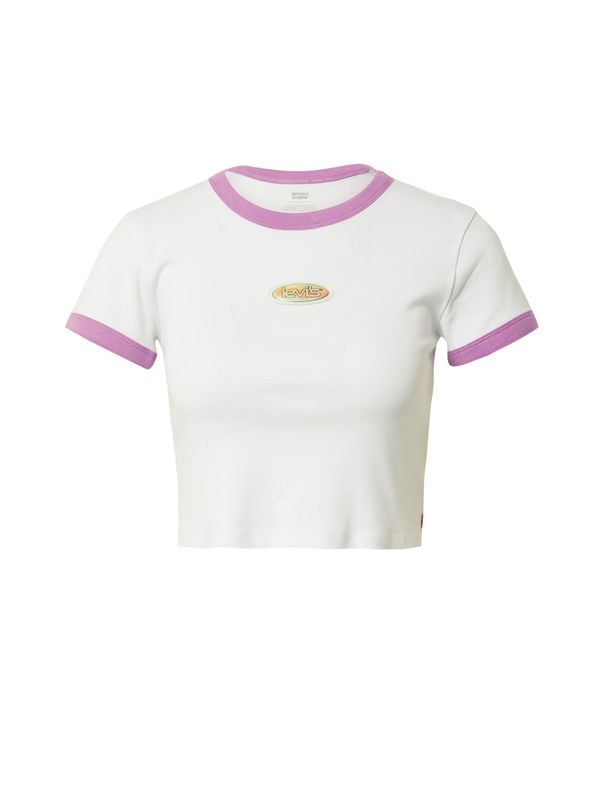 LEVI'S ® LEVI'S ® Majica 'Graphic Mini Ringer'  mešane barve / bela