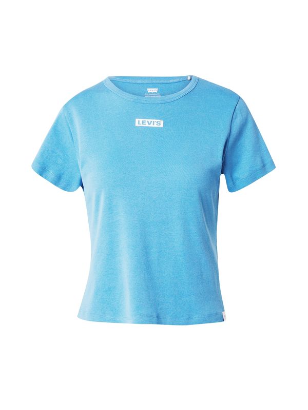 LEVI'S ® LEVI'S ® Majica 'Graphic Rickie Tee'  svetlo modra / bela