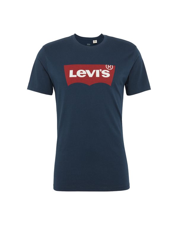 LEVI'S ® LEVI'S ® Majica 'Graphic Set In Neck'  mornarska / rdeča / bela