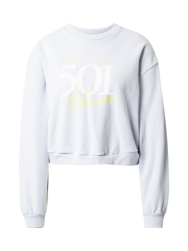 LEVI'S ® LEVI'S ® Majica 'Graphic Vintage Crew'  siva / zelena / bela