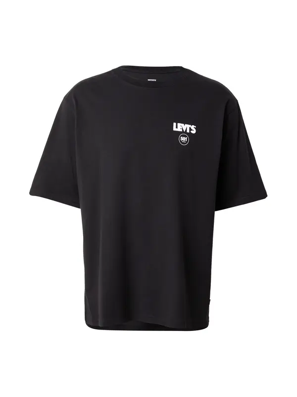 LEVI'S ® LEVI'S ® Majica 'Half Sleeve Tee'  črna / bela