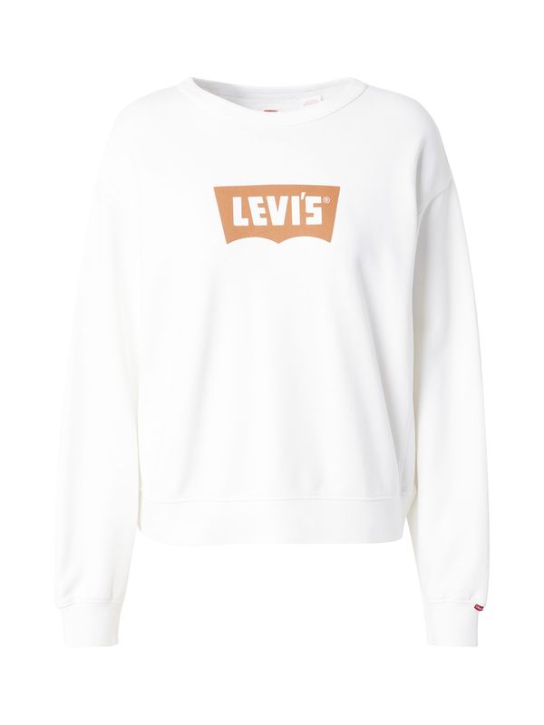 LEVI'S ® LEVI'S ® Majica 'HERITAGE'  konjak / bela