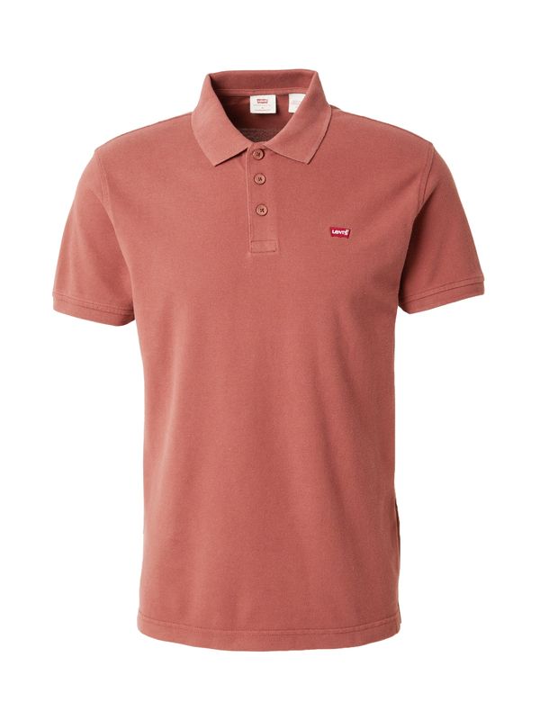 LEVI'S ® LEVI'S ® Majica 'Housemark Polo'  pastelno rdeča / bela