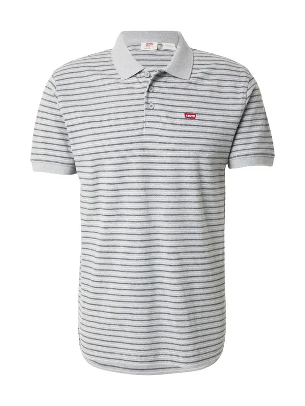 LEVI'S ® LEVI'S ® Majica 'Housemark Polo'  pegasto siva / črna / bela