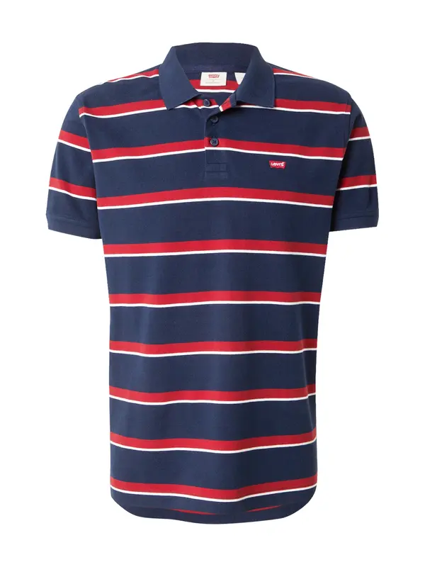 LEVI'S ® LEVI'S ® Majica 'Housemark Polo Shirt'  marine / češnjevo rdeča / bela