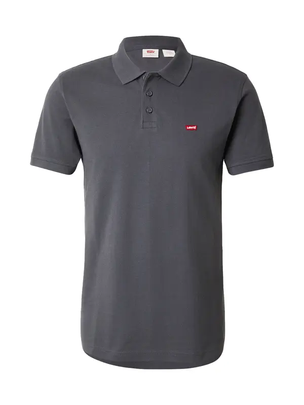 LEVI'S ® LEVI'S ® Majica 'Housemark Polo'  siva / svetlo rdeča / bela