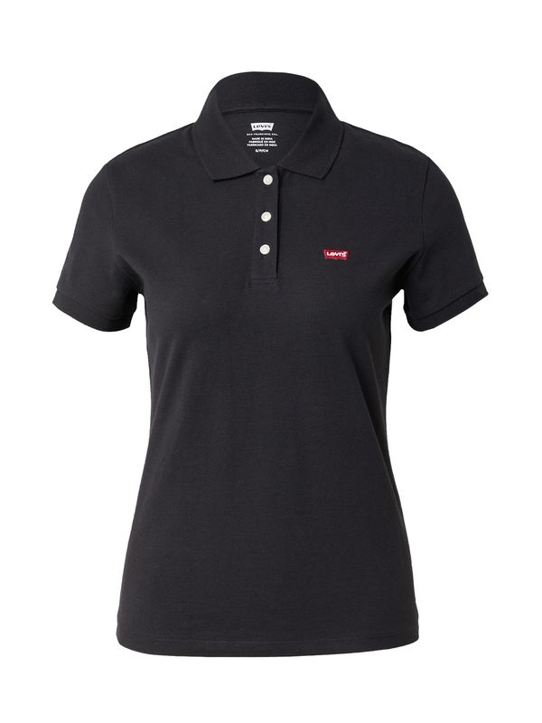 LEVI'S ® LEVI'S ® Majica 'Levi's HM Polo'  rdeča / črna