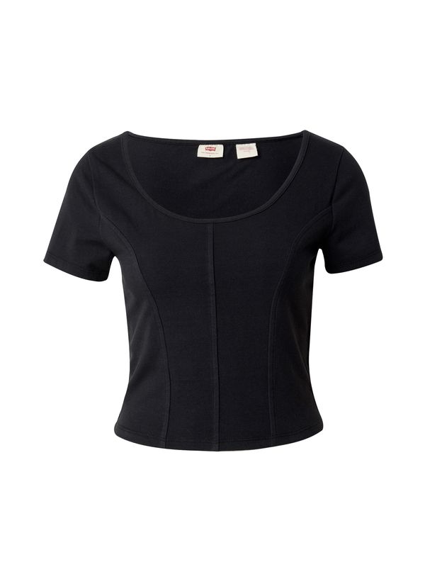 LEVI'S ® LEVI'S ® Majica 'Mars Corset Tee'  črna