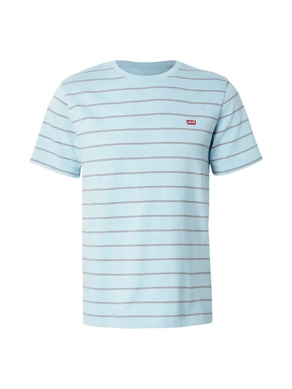LEVI'S ® LEVI'S ® Majica 'ORIGINAL HM'  svetlo modra / siva / bela