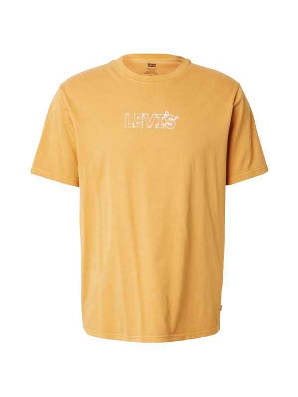 LEVI'S ® LEVI'S ® Majica  pastelno oranžna / bela