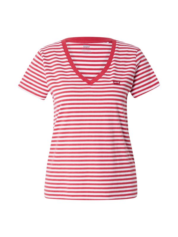LEVI'S ® LEVI'S ® Majica 'PERFECT'  rdeča / bela