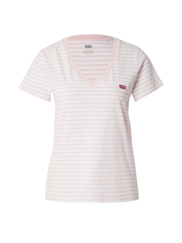 LEVI'S ® LEVI'S ® Majica 'PERFECT'  rosé / rdeča / bela