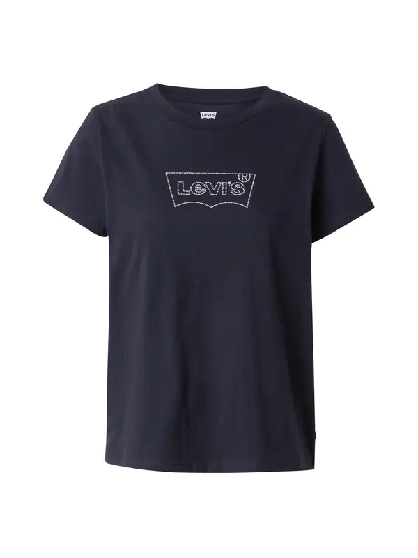 LEVI'S ® LEVI'S ® Majica 'Perfect Tee'  črna / srebrna