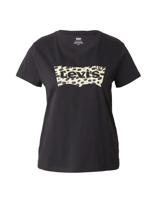 LEVI'S ® LEVI'S ® Majica 'Perfect Tee'  ecru / črna