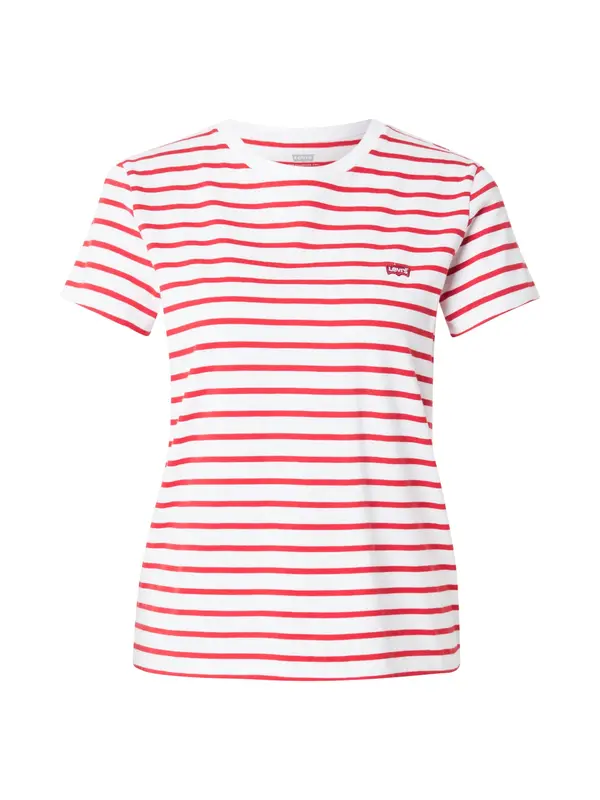 LEVI'S ® LEVI'S ® Majica 'Perfect Tee'  krvavo rdeča / bela