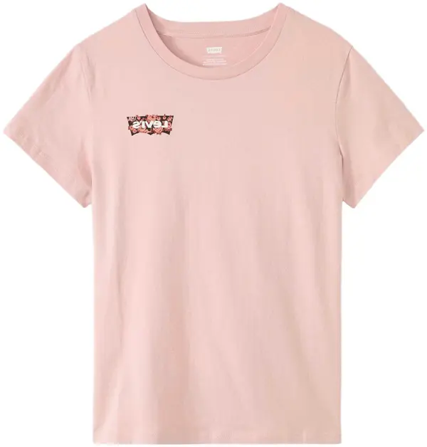 LEVI'S ® LEVI'S ® Majica 'Perfect Tee'  roza / bordo / bela