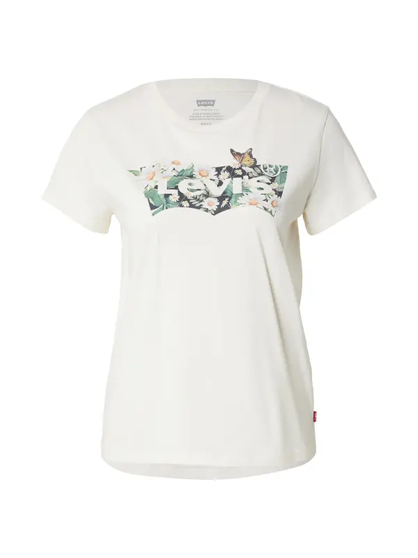 LEVI'S ® LEVI'S ® Majica 'Perfect Tee'  rumena / zelena / črna / bela