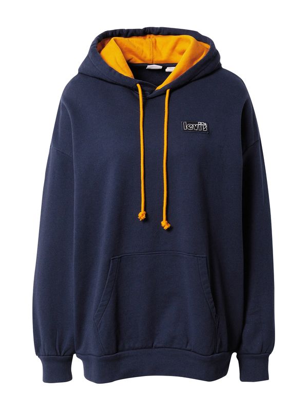 LEVI'S ® LEVI'S ® Majica 'Prism Hoodie'  temno modra / rumena