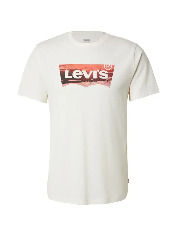 LEVI'S ® LEVI'S ® Majica  rdeča / melona / bela / volneno bela
