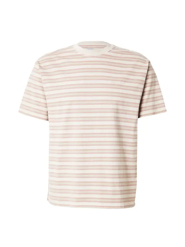 LEVI'S ® LEVI'S ® Majica 'Red Tab Vintage Tee'  kremna / svetlo rjava / staro roza
