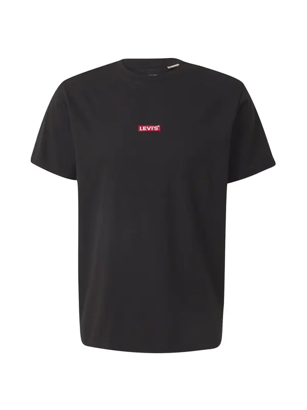 LEVI'S ® LEVI'S ® Majica 'Relaxed Baby Tab Short Sleeve Tee'  rdeča / črna