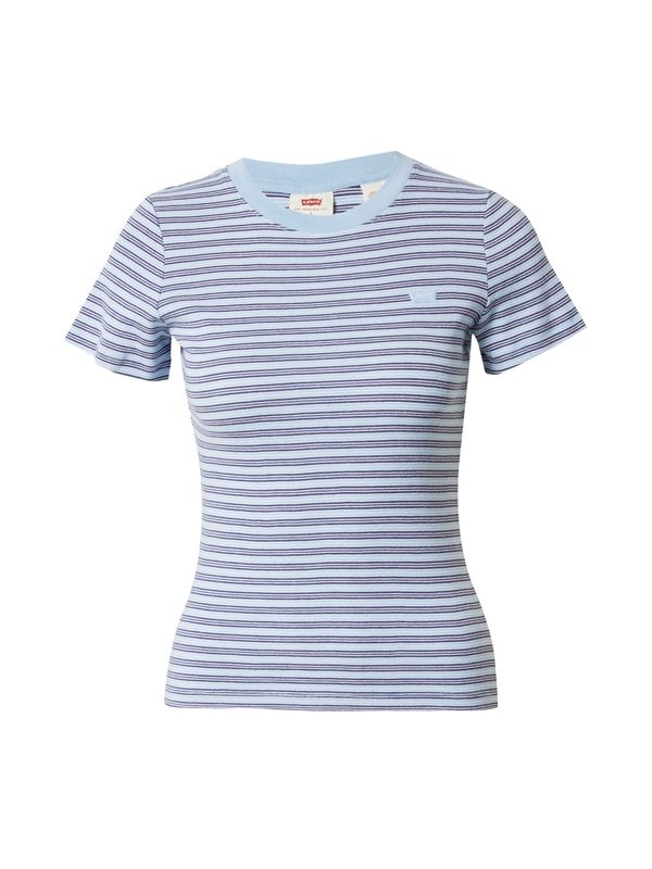 LEVI'S ® LEVI'S ® Majica 'Rib Baby Tee'  mornarska / svetlo modra