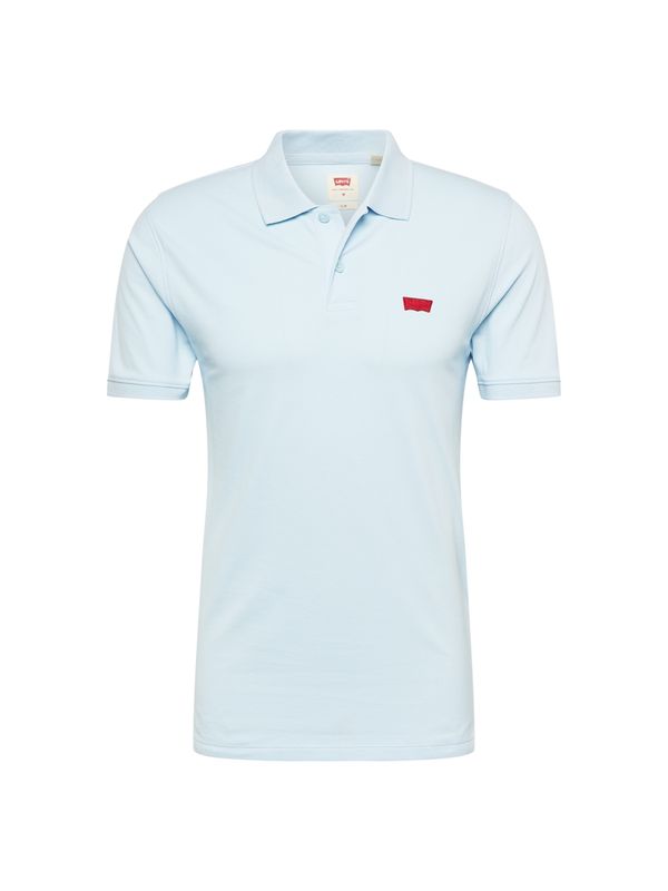 LEVI'S ® LEVI'S ® Majica 'Slim Housemark Polo'  svetlo modra / rdeča