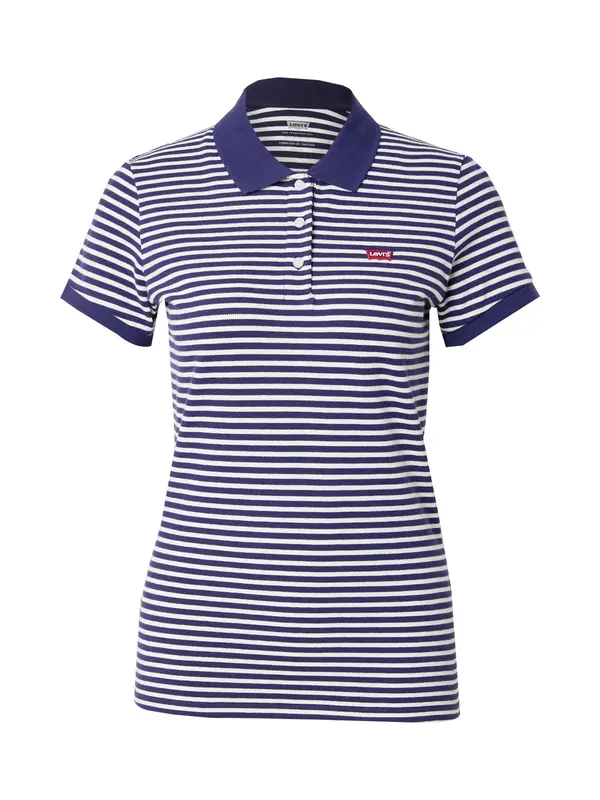 LEVI'S ® LEVI'S ® Majica 'Slim Polo Shirt'  mornarska / bela