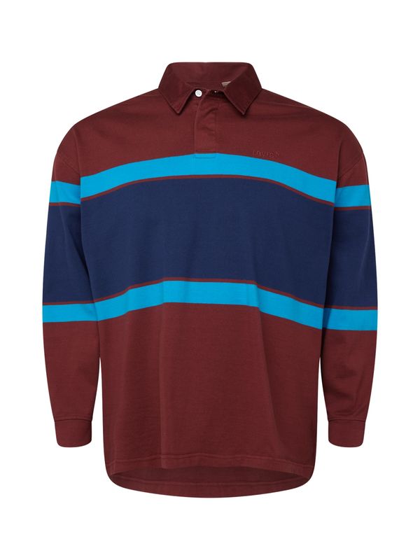 LEVI'S ® LEVI'S ® Majica 'Stay Loose Rugby'  marine / svetlo modra / burgund