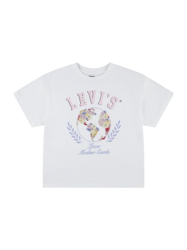 LEVI'S ® LEVI'S ® Majica  svetlo rumena / sivka / rosé / bela