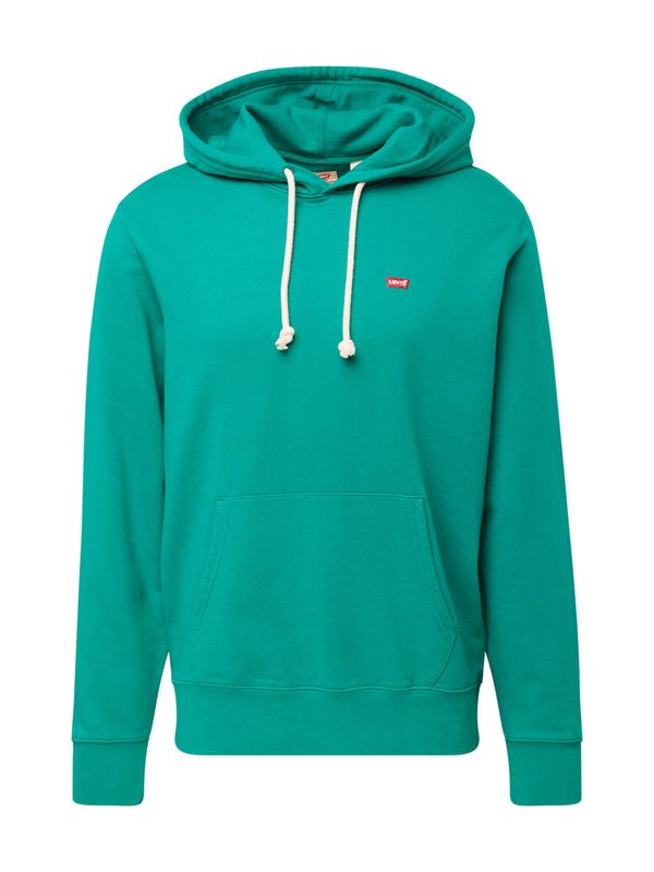 LEVI'S ® LEVI'S ® Majica 'The Original HM Hoodie'  žad / rdeča / bela