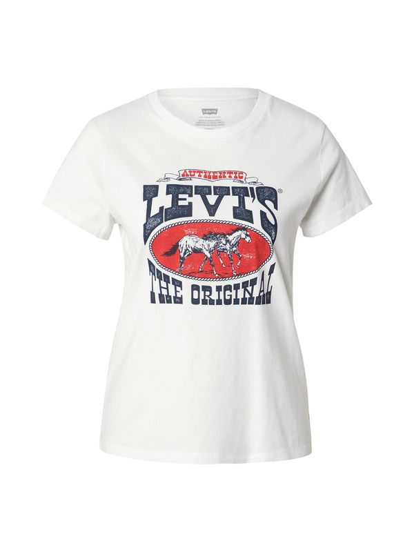 LEVI'S ® LEVI'S ® Majica 'THE PERFECT'  marine / živo rdeča / bela