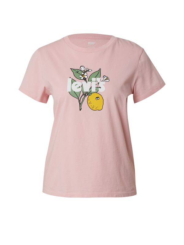 LEVI'S ® LEVI'S ® Majica 'THE PERFECT'  med / jelka / svetlo roza / bela