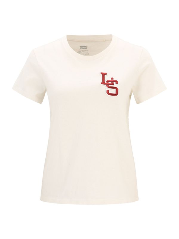 LEVI'S ® LEVI'S ® Majica 'THE PERFECT'  rdeča / bela
